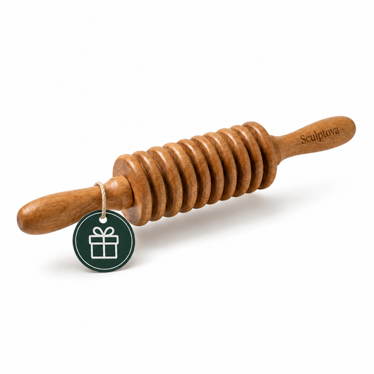 Wood Massage Roller