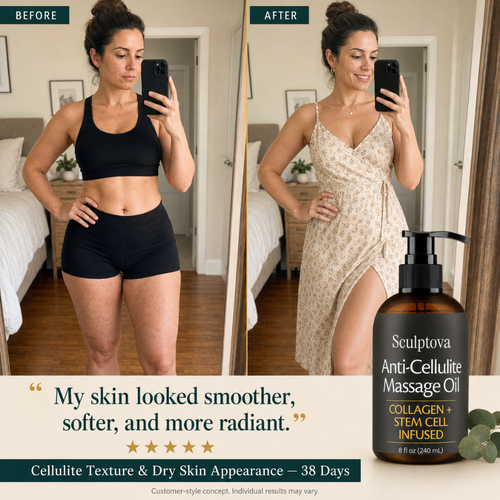 Sculptova Firming Body Oil – Collagen + Plant Stem Cells