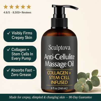 Sculptova Firming Body Oil – Collagen + Plant Stem Cells