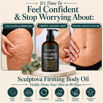 Sculptova Firming Body Oil – Collagen + Plant Stem Cells